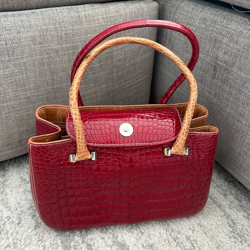 NANKAI LEATHER HANDBAG